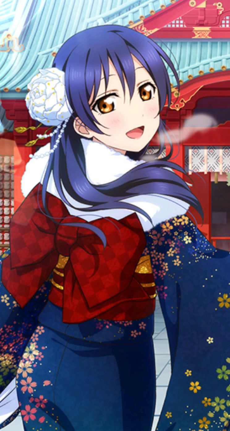 すべての美しい花の画像 ラブリーラブライブ 壁紙 海未