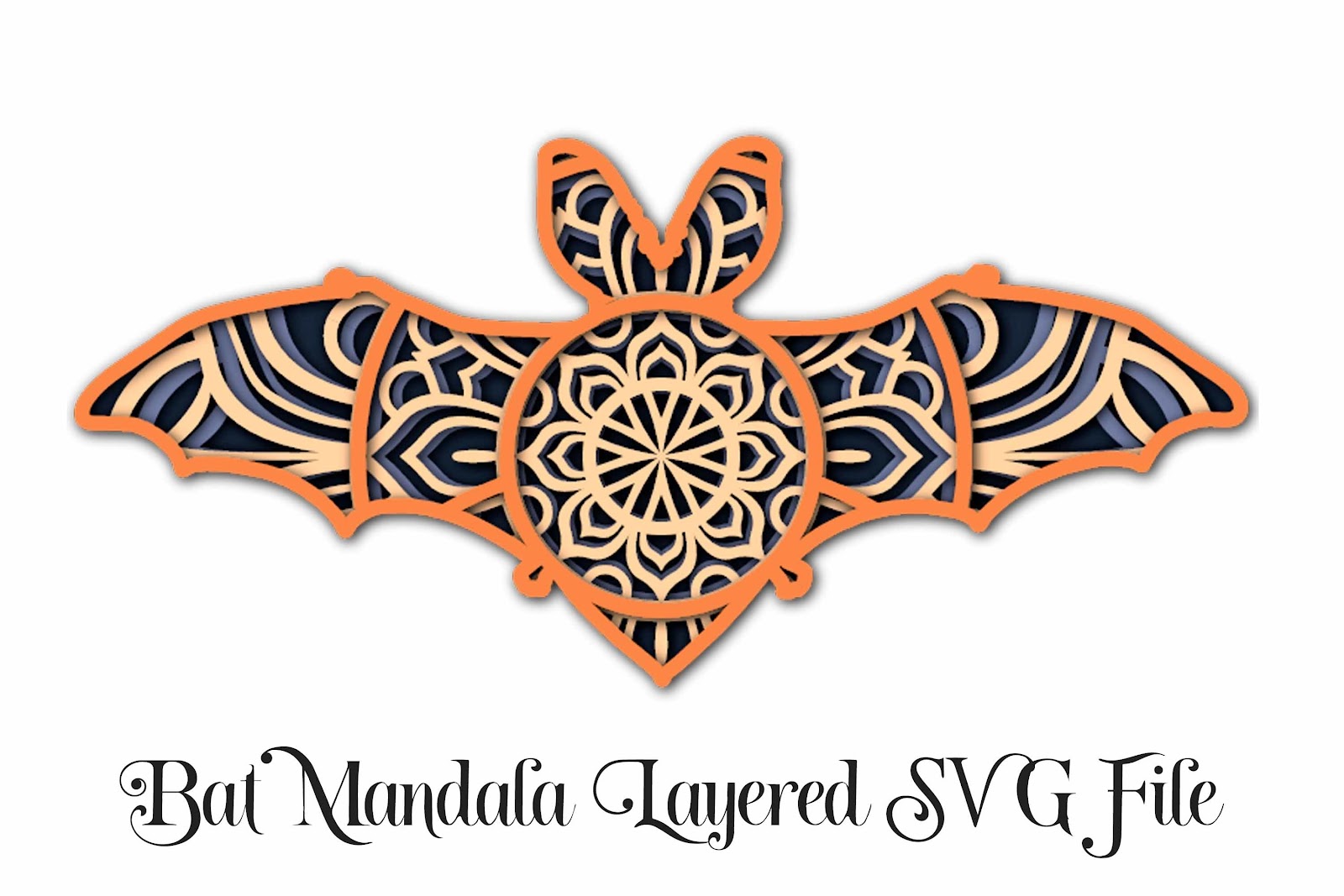 Download Free 3D Mandala For Cricut - Free Layered SVG Files