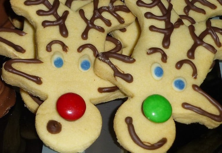 Upsidedown Gingerbread Man Made Into Reindeers ...