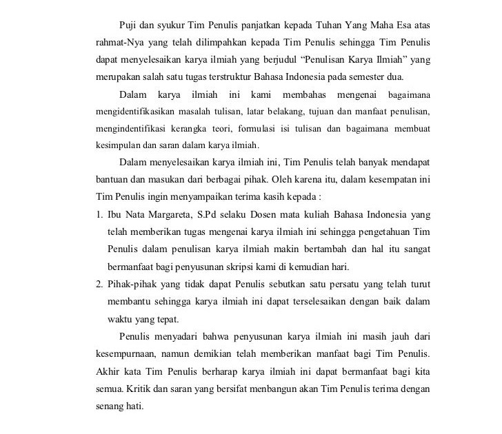 Contoh Kata Pengantar Fisika - Contoh KR