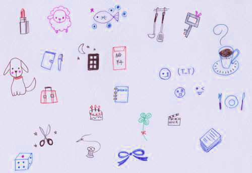無料イラスト画像 トップ100 ボールペン ケーキ 簡単 イラスト