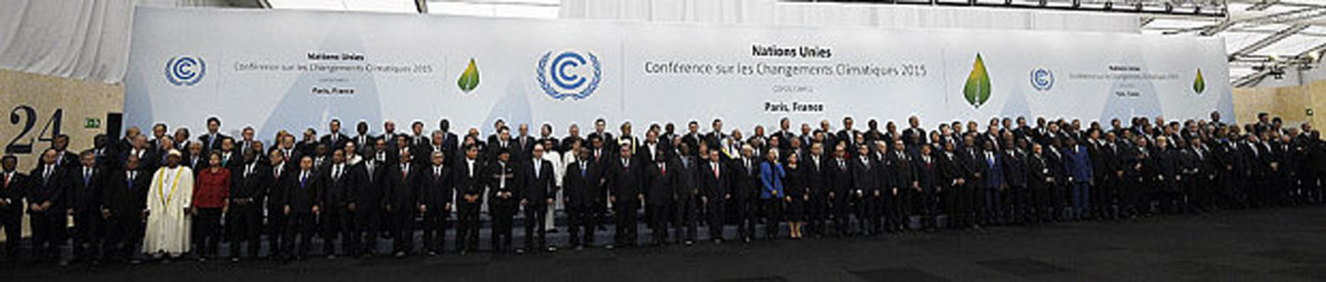 World leaders at Paris Climate Change Summit 30 November - 11 December 2015 Photo: AFP