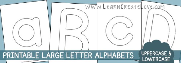 I need an alphabet coloring kid who can do a good job. Printable Letters Numbers Learncreatelove
