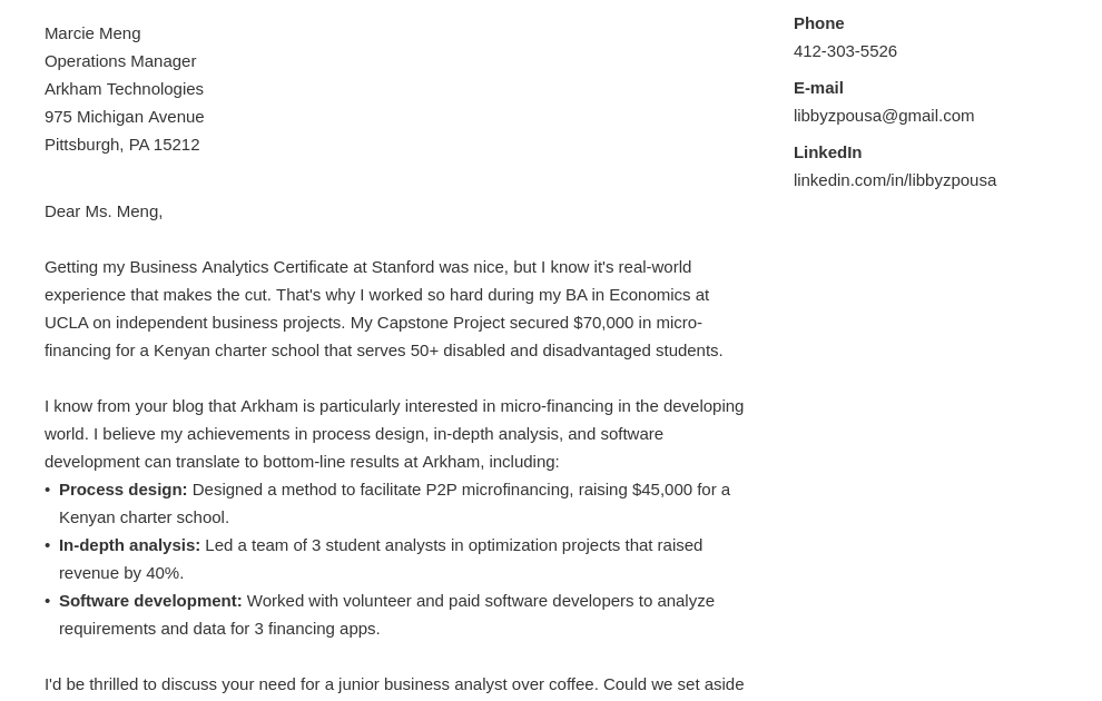 Best Job Application Letter In Kenya : How To Write An Application