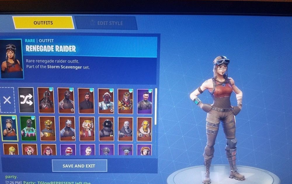 Fortnite Renegade Raider Account For Sale Ps4 | Fortnite ... - 