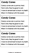 I am looking for a poem to go with candy canes! Candy Cane Craft And Poem Kidssoup