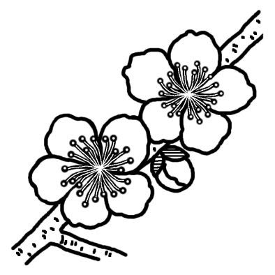 驚くばかり椿 花 イラスト 白黒 ディズニー画像のすべて