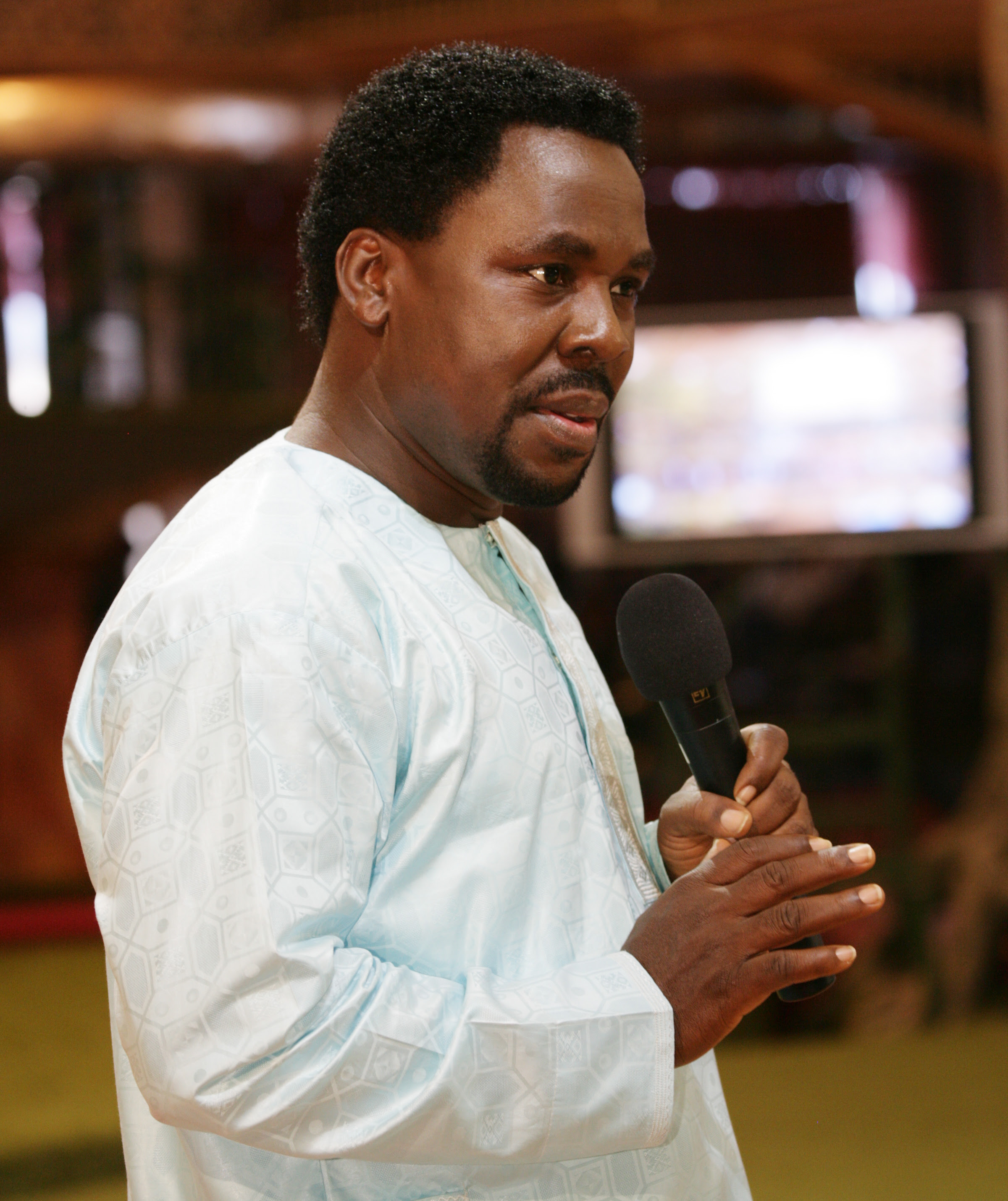 The cause of death was not immediately known. T B Joshua Giving Succour To The Downtrodden The Synagogue Church Of All Nations Scoan Prophet T B Joshua General Overseer