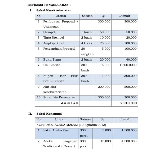 Contoh Proposal Acara - Contoh 4444