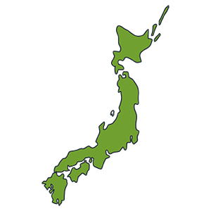日本地図 イラスト 商用フリー Kasword