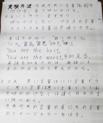 自由研究模造紙書き方画像