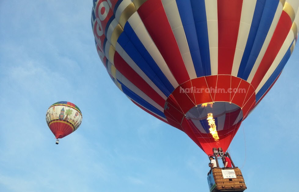 hot air balloon putrajaya 2019