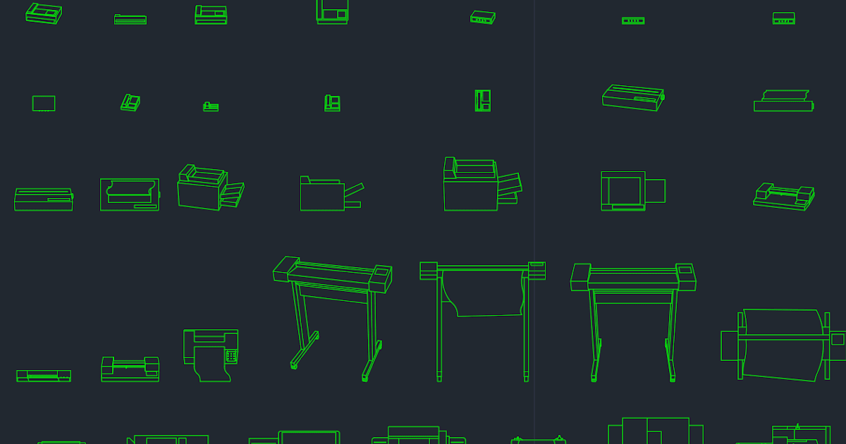 Educationstander Bloc Autocad Symbole 