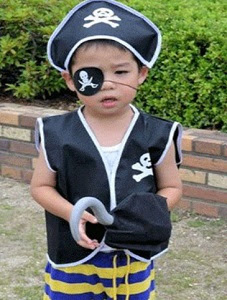 ベスト50 海賊 衣装 子供 手作り かわいい子供たちの画像