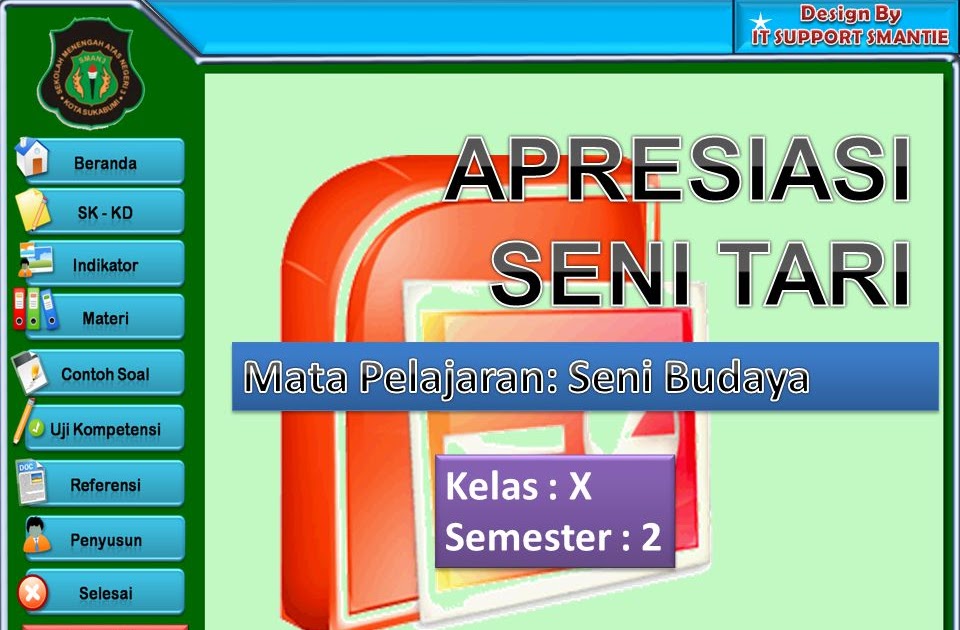 Contoh Soal  Seni  Budaya  Kelas  Xi Semester  2 Dapatkan Contoh