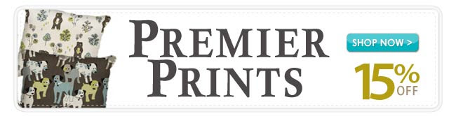 15% off during our Premier Prints Sale