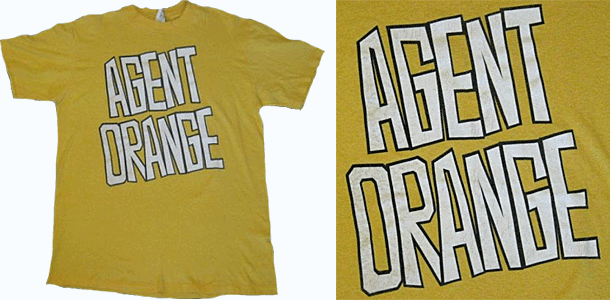Agent Orange T Shirt Fashion Slap