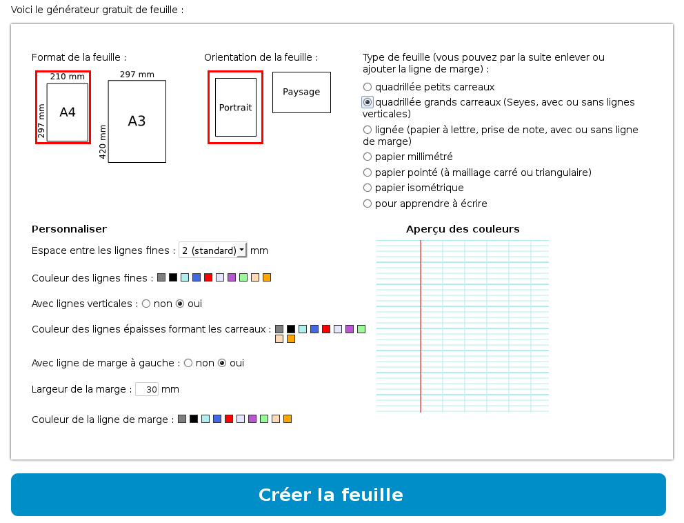 Page du site sur les sudokus. Generateur De Feuilles Vierges Gratuites A Imprimer Parchance Fr