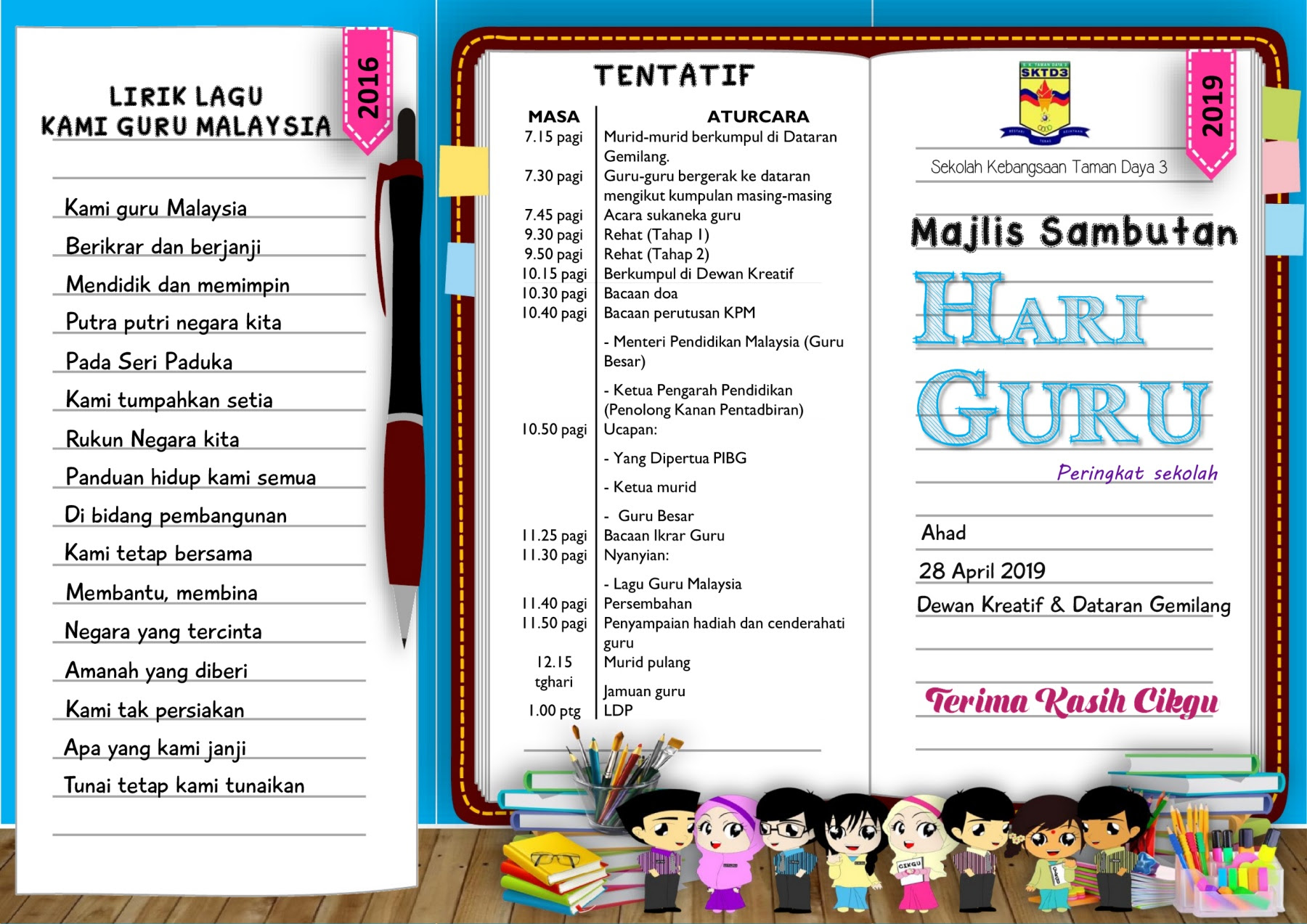 Pidato Menteri Pendidikan Hari Guru 2019 - Seputaran Guru