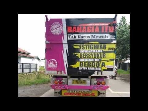 dapu Kumpulan Tulisan  Lucu  di  Bak  Mobil Truk  YouTube