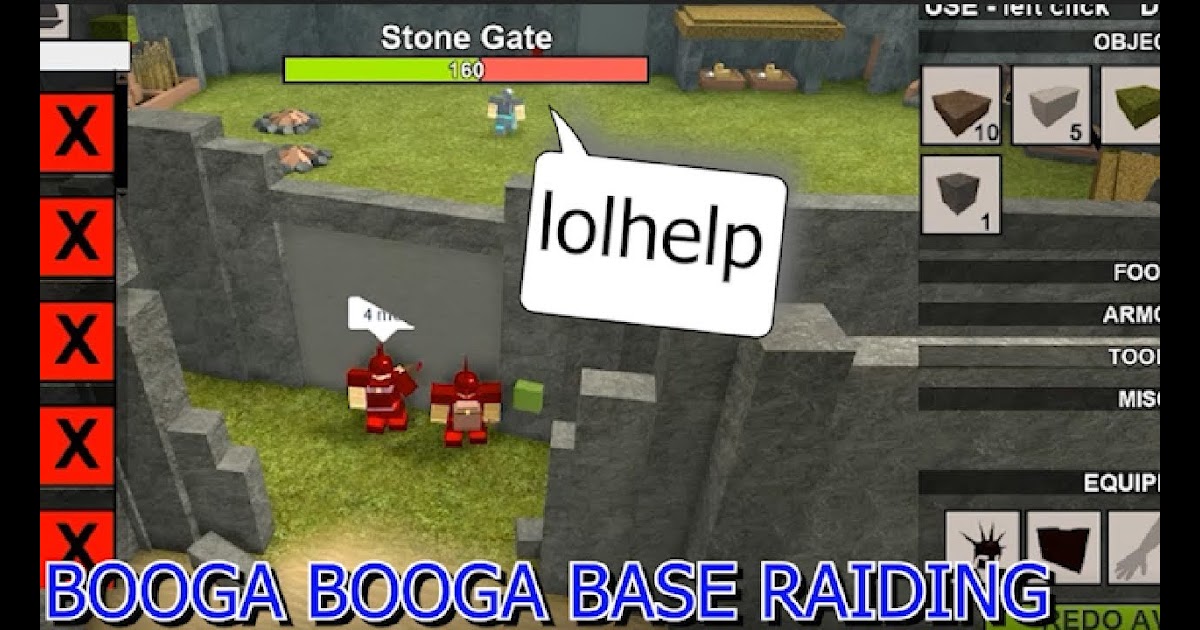 Funniest Games Booga Booga Base Raiding Montage - roblox booga booga aquaman