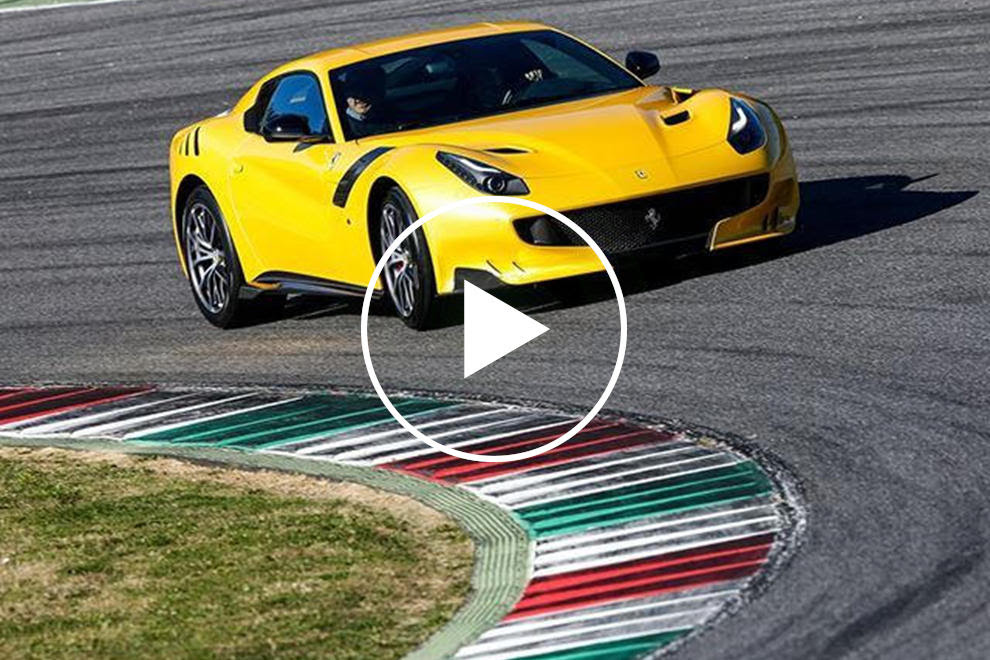 Ferrari f12berlinetta in video games. Watching The Ferrari F12tdf Destroy Everything On Spa Is The Closest You Ll Get To Driving One Carbuzz