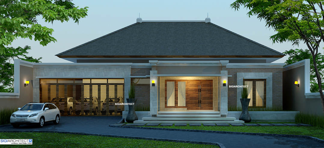 Download Desain Rumah Bali Minimalis - USA Momo