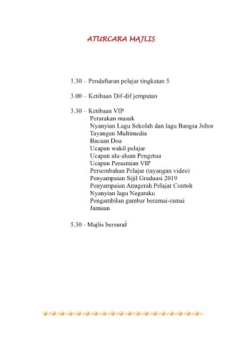 Teks ucapan ketua pelajar sempena hari guru. Page 2 Majlis Graduasi Smktp 2019