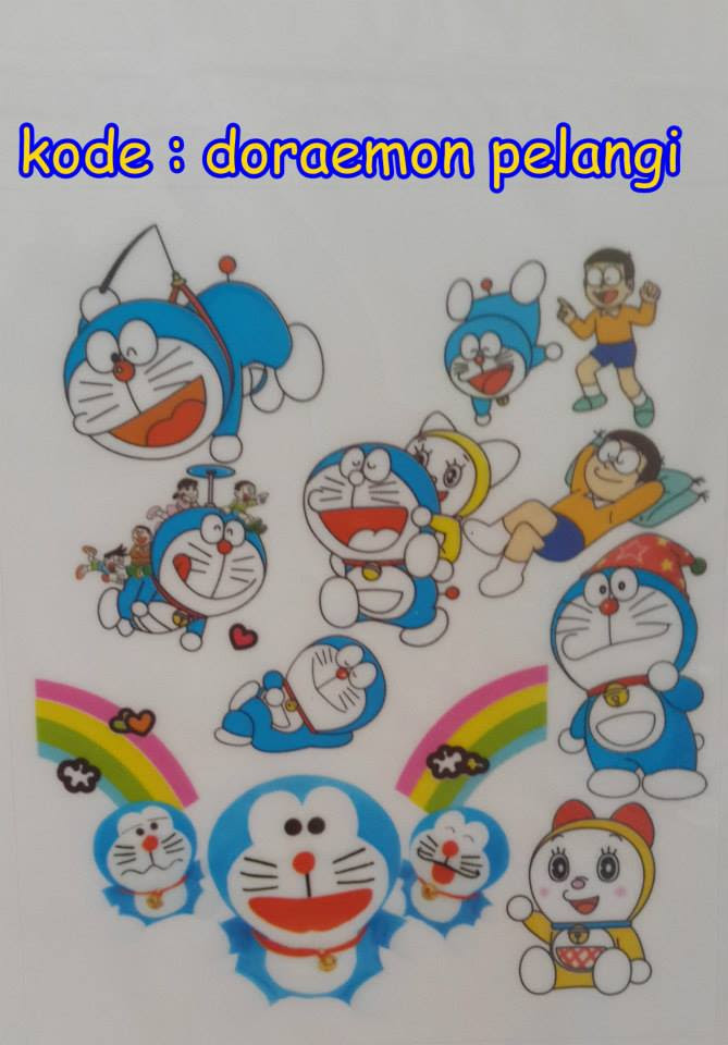  Stiker Tembok Doraemon  Stiker  Dinding Murah