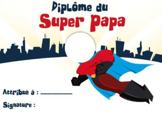 Ce diplôme meilleur papa à imprimer gratuit est accessible gratuitement comme tous les autres diplome du meilleur papa di p l ôme of ﬁ ciel. Photo Montage Diplome Du Super Papa Pixiz