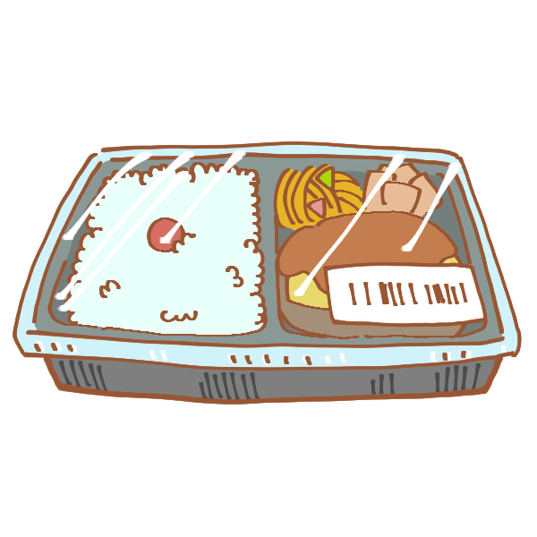 コンビニ弁当 イラスト かわいいフリー素材集 いらすとや