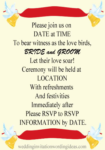 Contoh Invitation Wedding Party - Shoe Susu