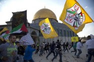 PA Flags on Temple Mount