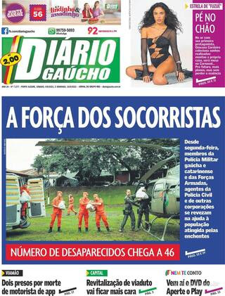 Capa Diário Gaúcho