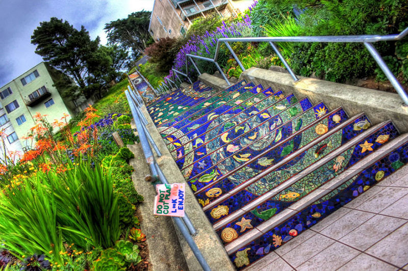 17 escadarias com as mais belas decorações urbanas do mundo 02
