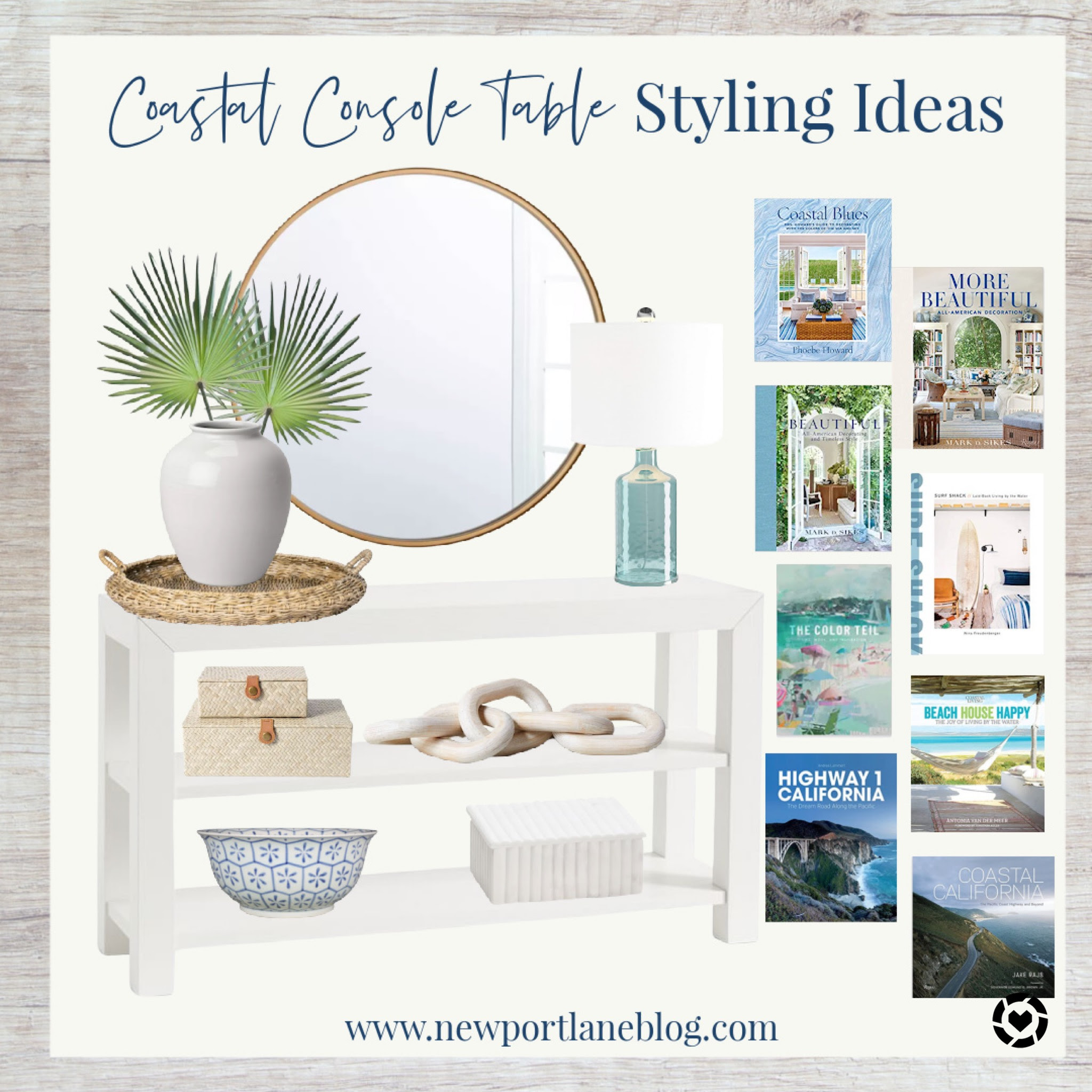 Check spelling or type a new query. Coastal Console Table Styling Ideas Newport Lane