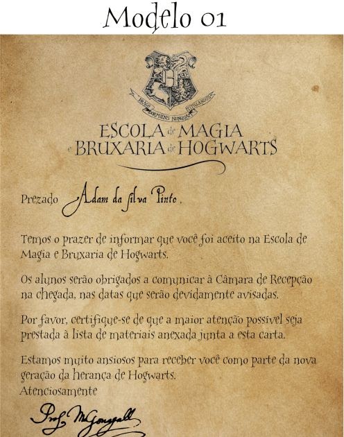 Carta De Hogwarts Para Imprimir Pdf - Best Quotes o