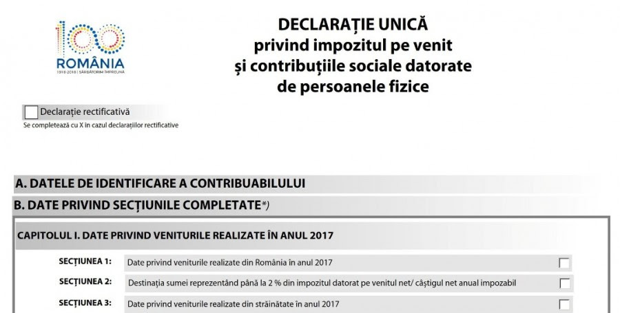 Declaratia unica impozit pe venit contributii sociale. Cum SÄƒ Depui Online DeclaraÅ£ia UnicÄƒ La Anaf