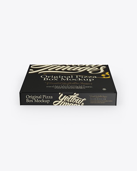 Download Download Kraft Cake Box Mockup Yellowimages - Pizza Box ...