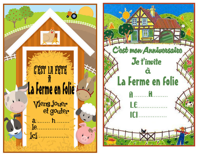 Carte D Invitation Anniversaire Tracteur Coleteremelly Blog
