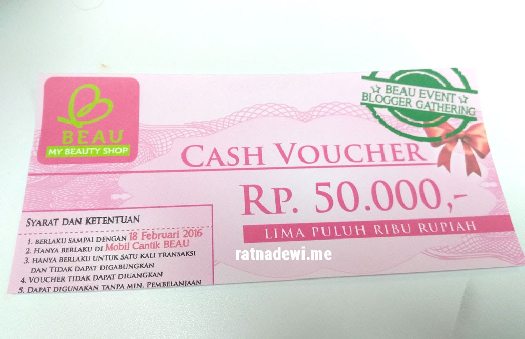  Contoh  Voucher Belanja