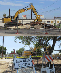 Land clearing full speed ahead