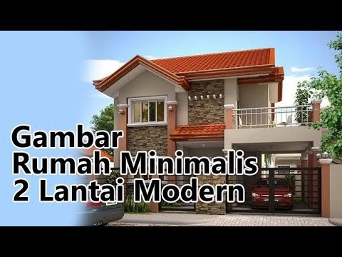  Minimalis  Modern Tampak  Model Depan  Rumah Minimalis  Sederhana