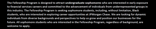 2024 JPMorgan Chase - Advancing Black Pathways Fellowship Program