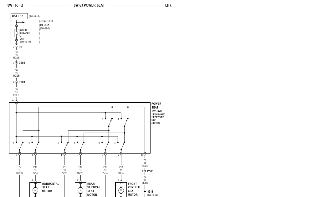 1998 Dodge Ram 2500 Speaker Wiring Diagram / 98 Dodge Ram 1500 Stereo Wiring Diagram - Wiring ...