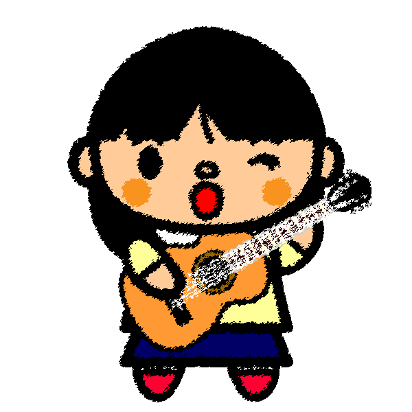 最新のhd女の子 ギター イラスト かわいい ただのディズニー画像