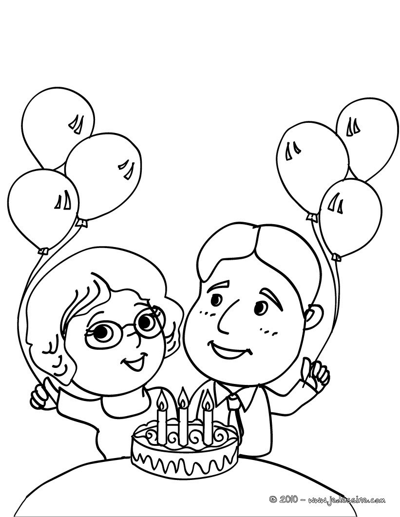 Coloriage Gateau Anniversaire 3 Ans Coloriage Ideas