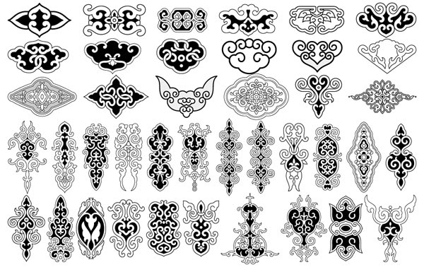 無料印刷可能中華 模様 フリー 最高の花の画像