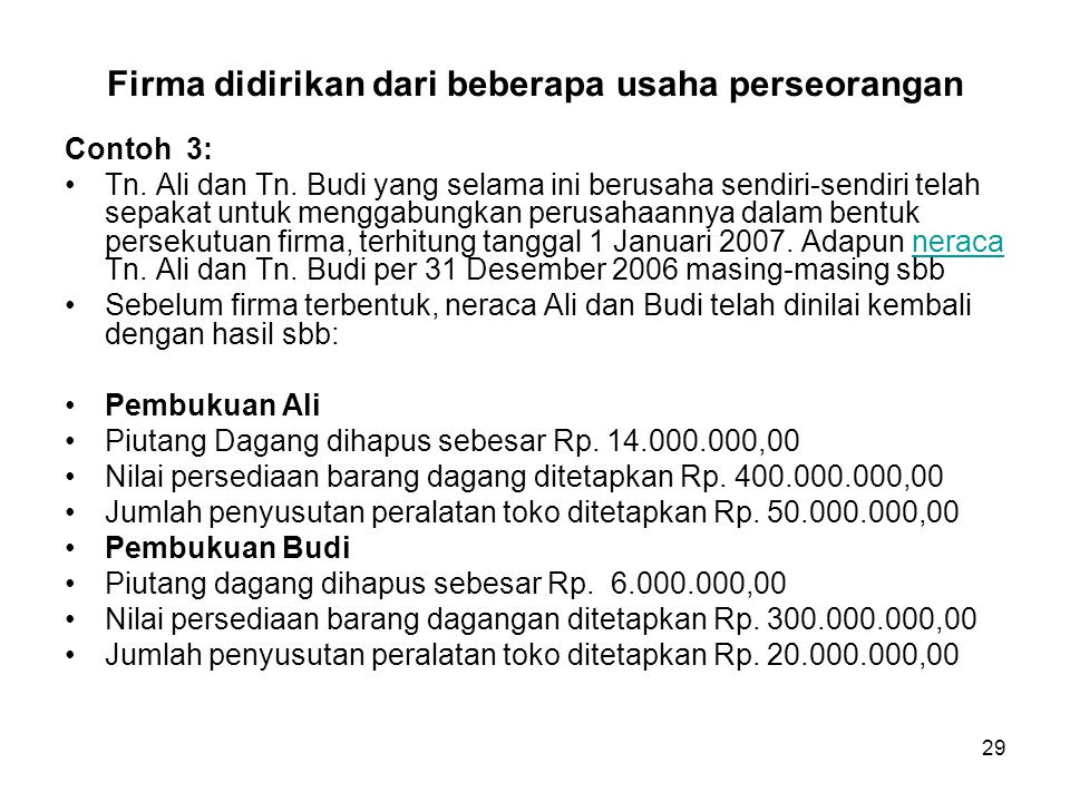 Contoh Jurnal Firma - Virallah