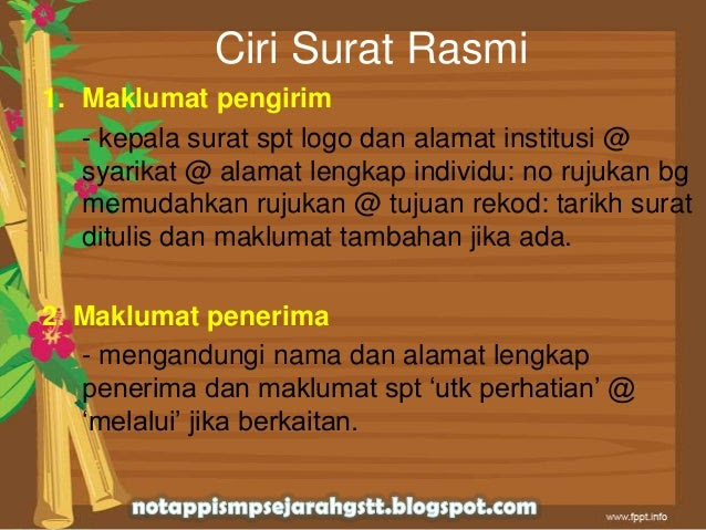 Surat Rasmi Pemberitahuan Pertukaran Alamat Syarikat 